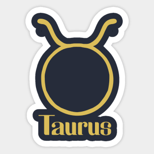 Taurus Zodiac Sticker